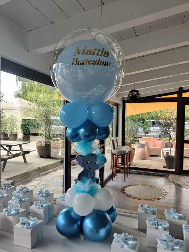 Decorazione con palloncini realizzata da Oxana — opera 41