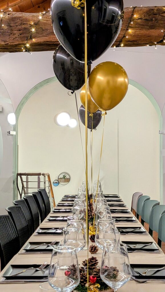 Decorazione con palloncini realizzata da Oxana — opera 91