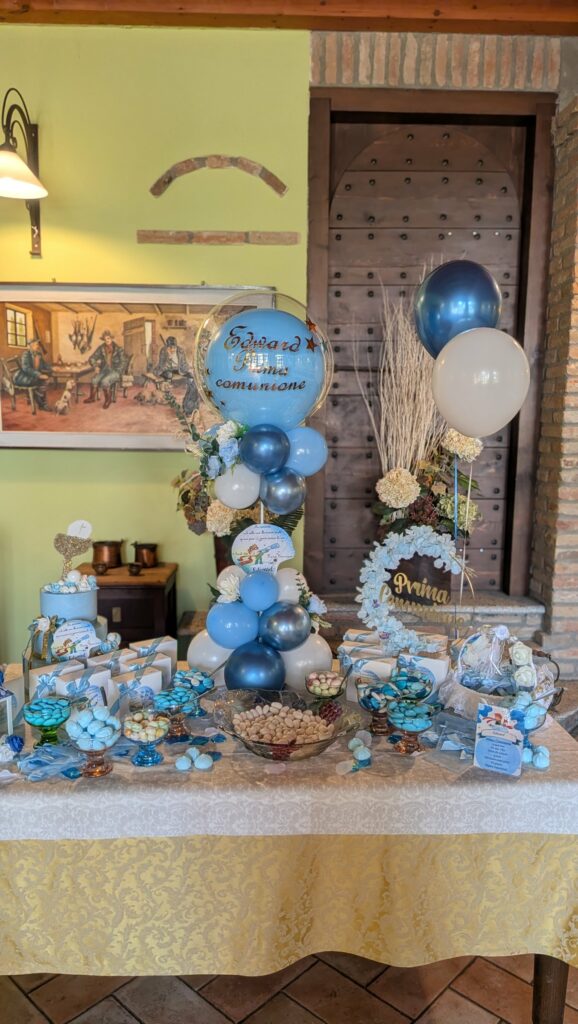 Decorazione con palloncini realizzata da Oxana — opera 114