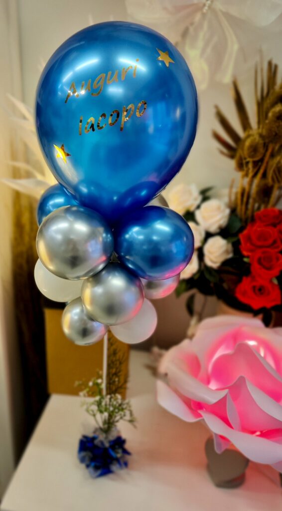 Decorazione con palloncini realizzata da Oxana — opera 82