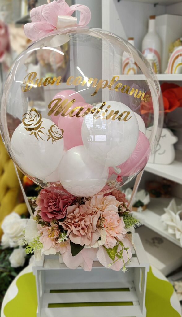 Decorazione con palloncini realizzata da Oxana — opera 29
