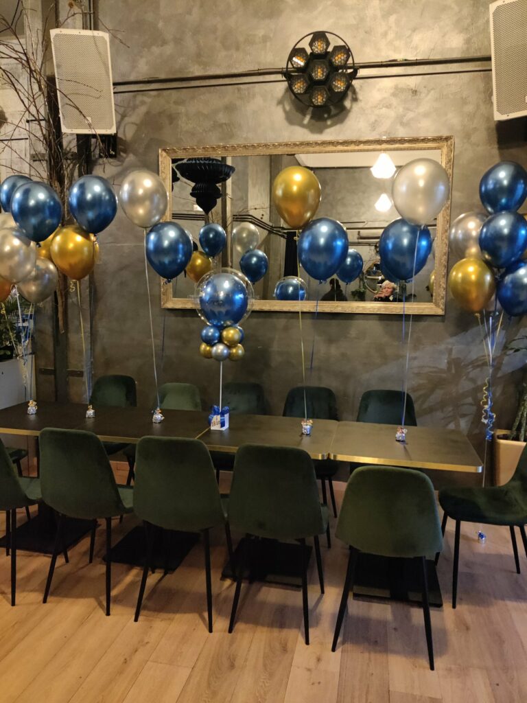 Decorazione con palloncini realizzata da Oxana — opera 59