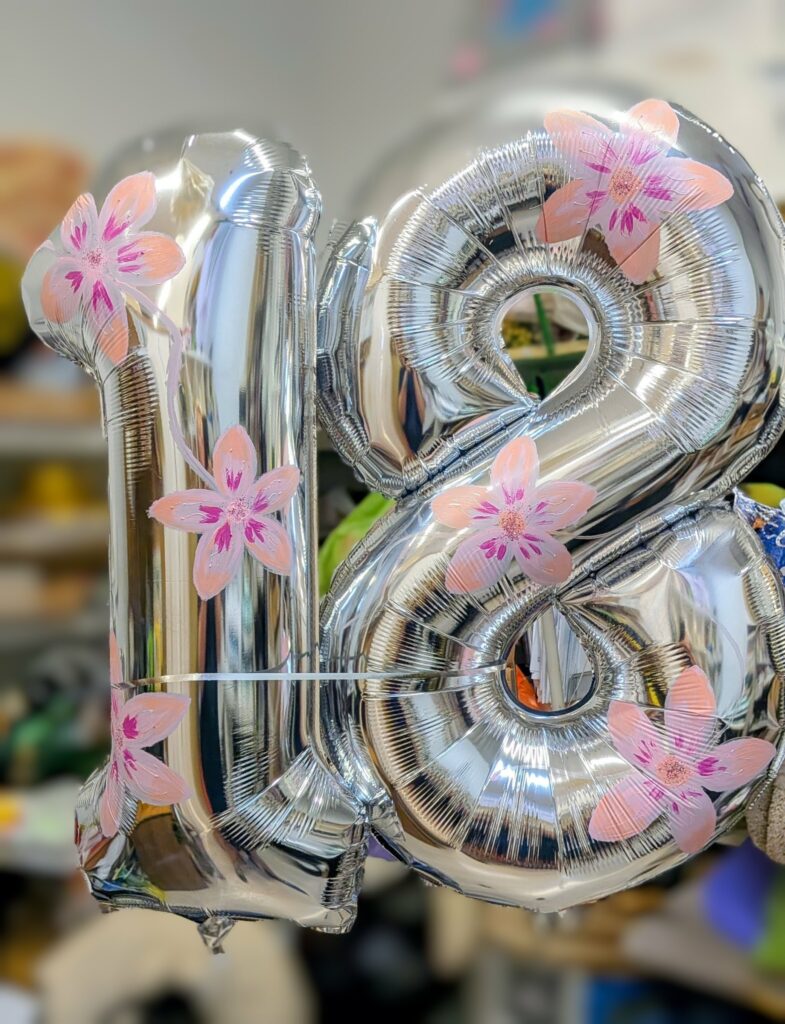 Decorazione con palloncini realizzata da Oxana — opera 140