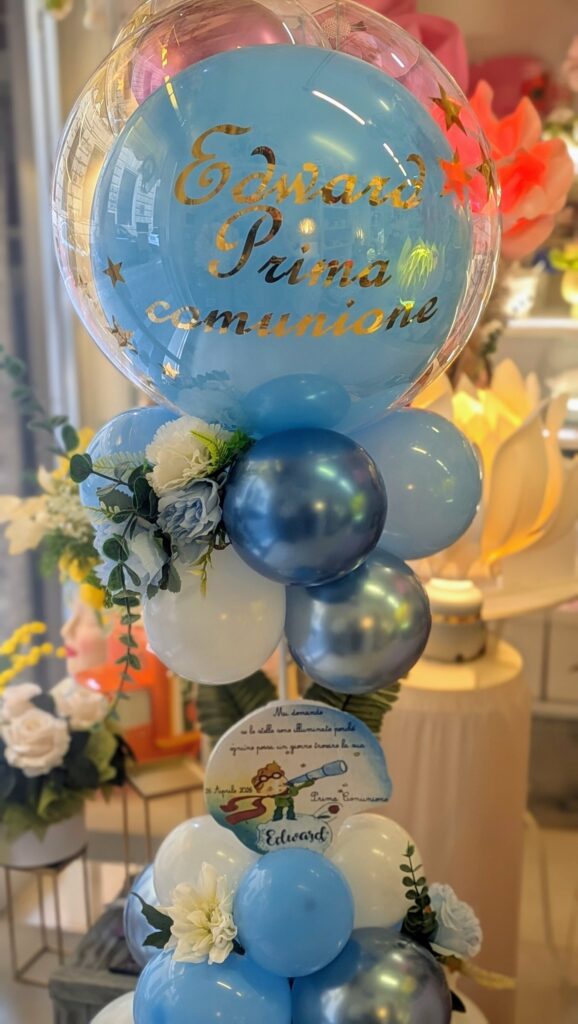 Decorazione con palloncini realizzata da Oxana — opera 112