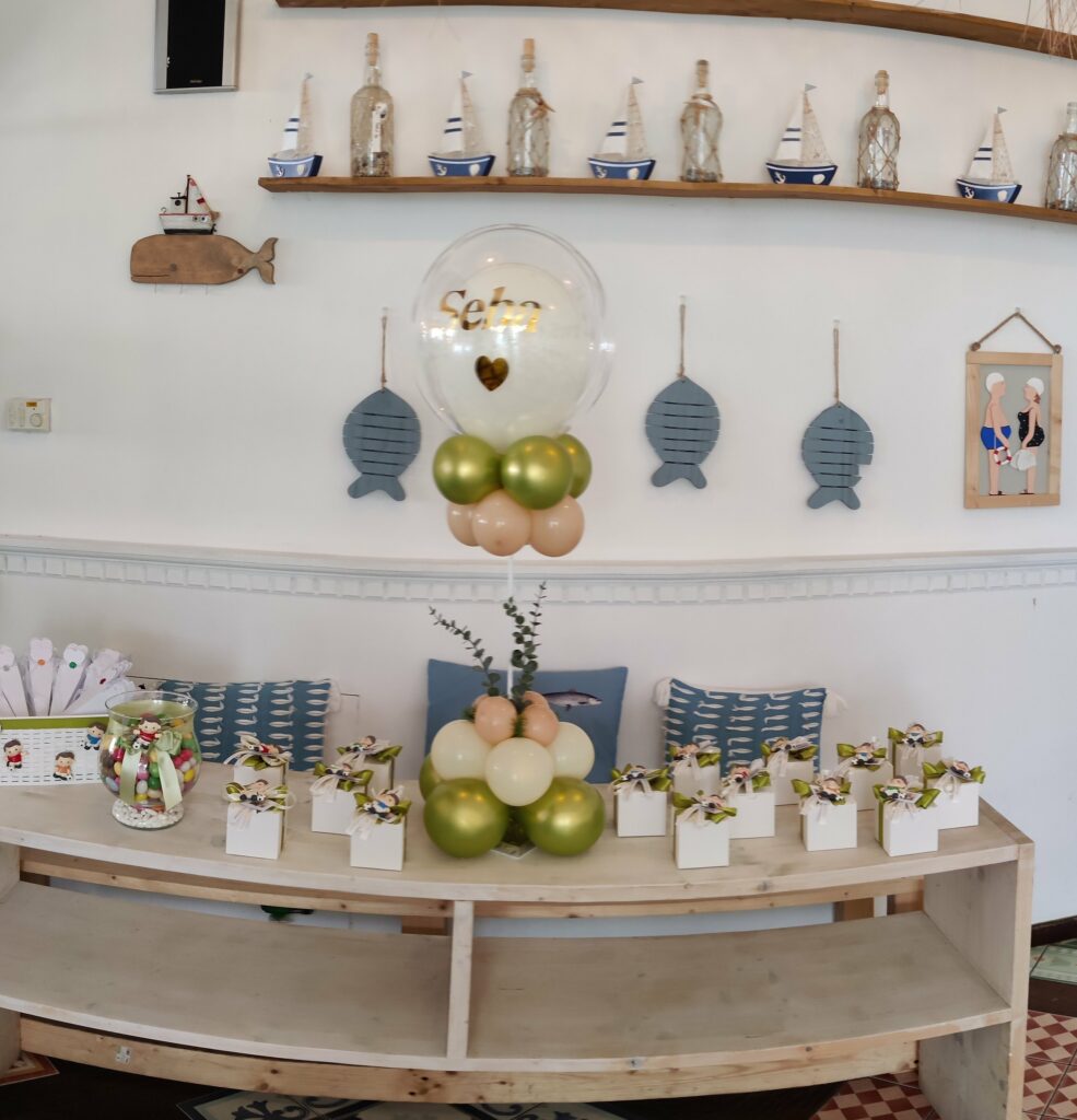 Decorazione con palloncini realizzata da Oxana — opera 22