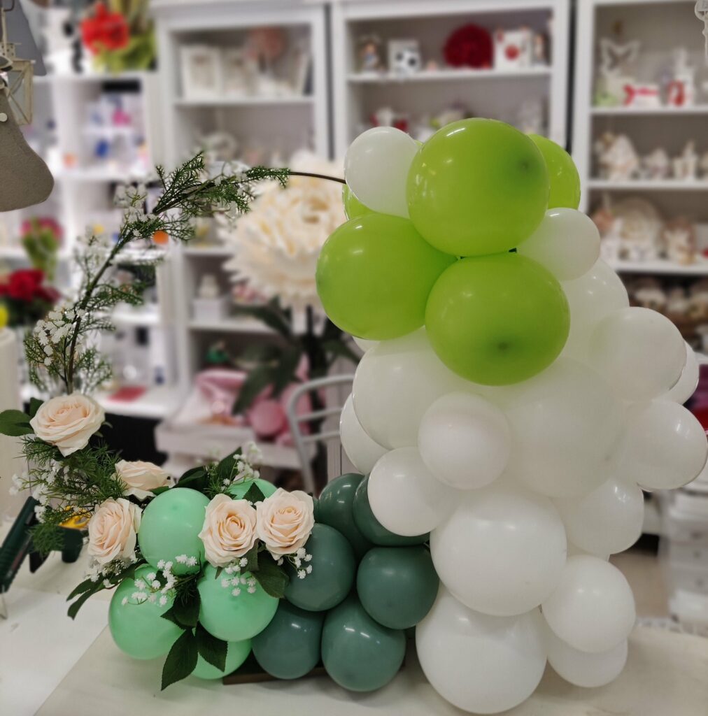 Decorazione con palloncini realizzata da Oxana — opera 9