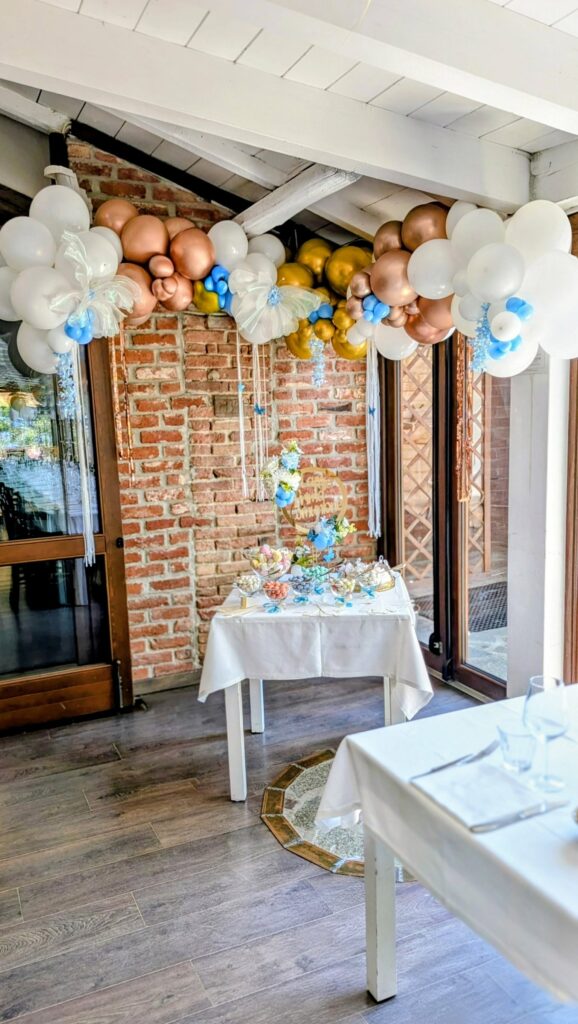 Decorazione con palloncini realizzata da Oxana — opera 125