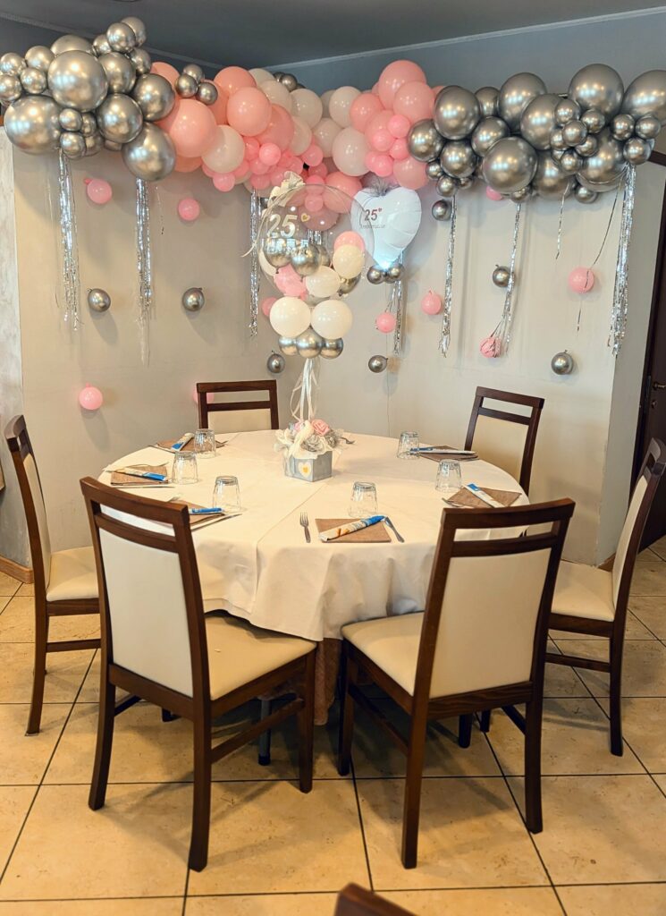Decorazione con palloncini realizzata da Oxana — opera 94