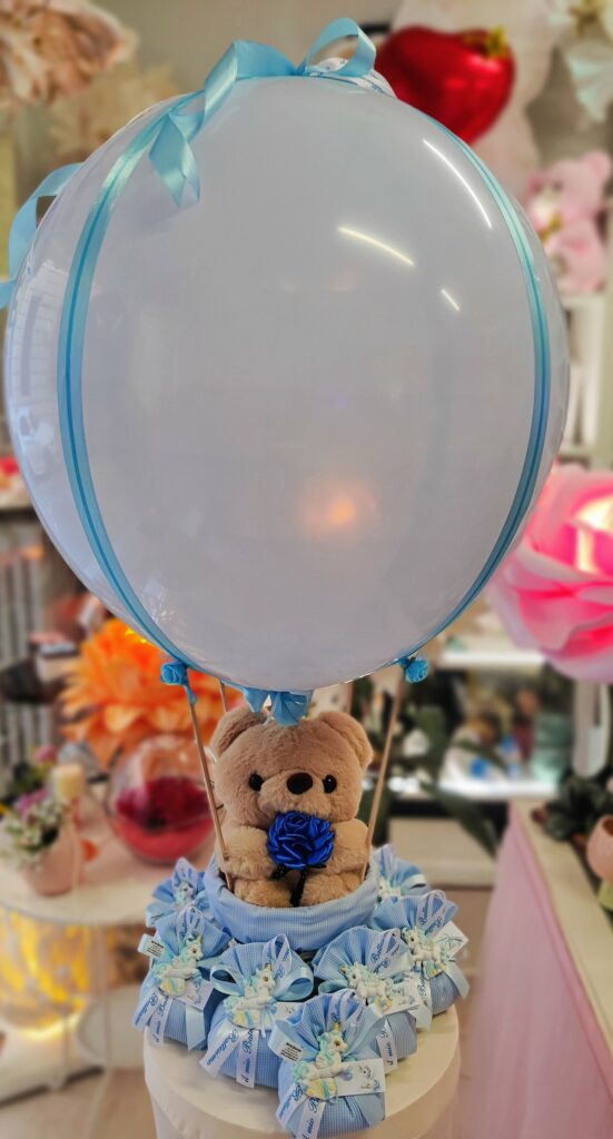 Decorazione con palloncini realizzata da Oxana — opera 3