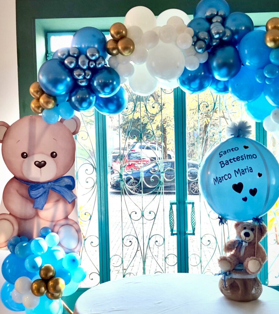 Decorazione con palloncini realizzata da Oxana — opera 84