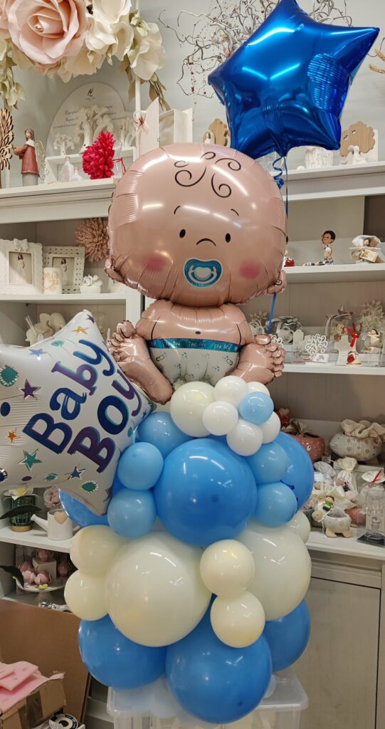 Decorazione ArteXenia per baby shower e gender reveal, dettaglio 5