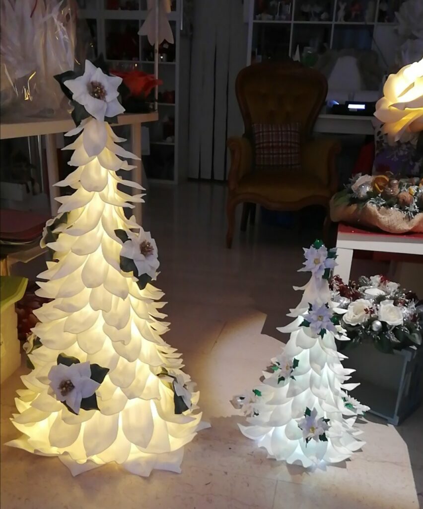 Creazione natalizia artigianale ArteXenia, dettaglio 3