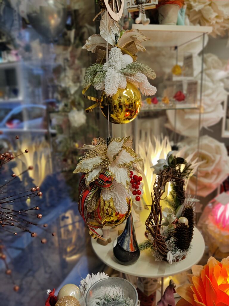 Creazione natalizia artigianale ArteXenia, dettaglio 16