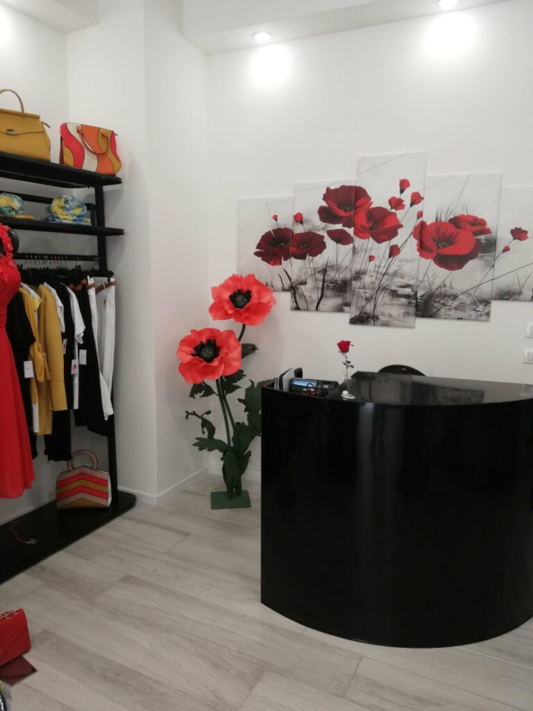 Fiore gigante artigianale ArteXenia, dettaglio 8